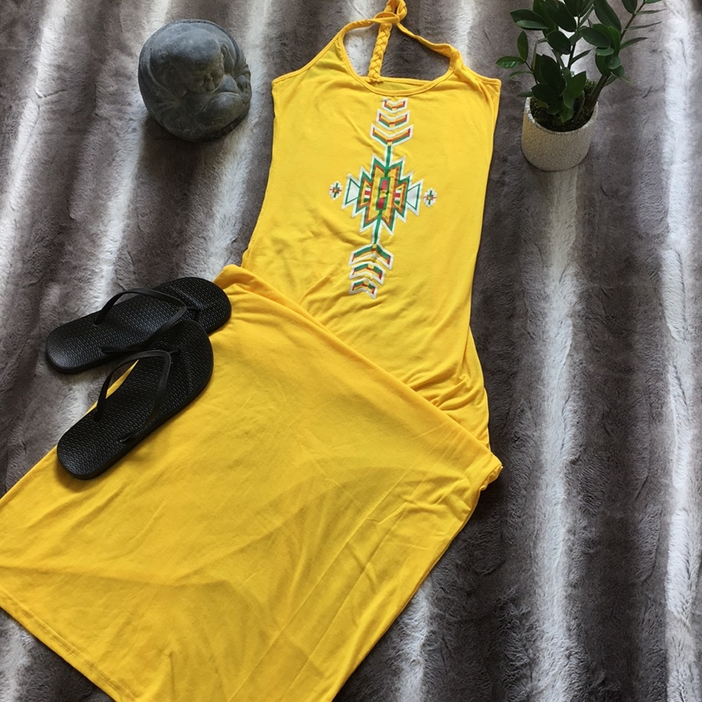 Yellow Maxi Dress